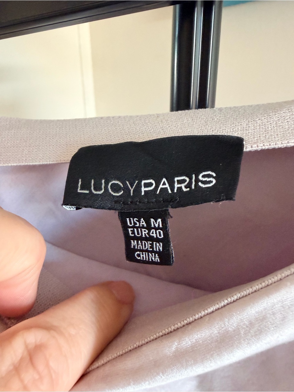 Lucy Paris Satin Midi Skirt Light Blush Pink Size M - Picture 2 of 3